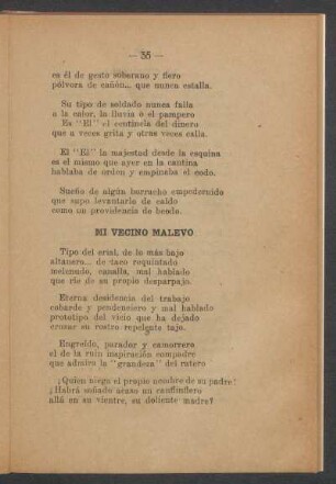 Mi vecino malevo