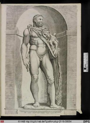 Der Herkules mit Telephus vom Belvedere