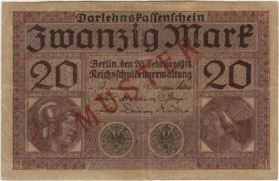20 Mark - Muster