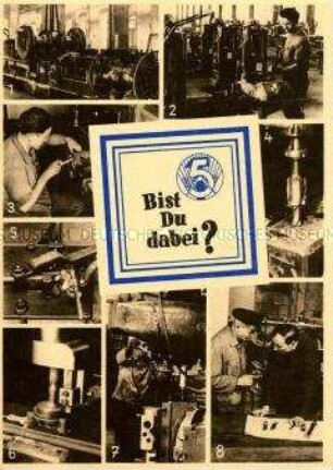 Illustrierte Agitationsschrift zur Neuererbewegung