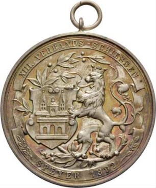 Medaille, 1892