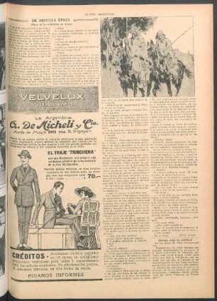 De aquella época : (Tipos de la soldadesca de Rosas)