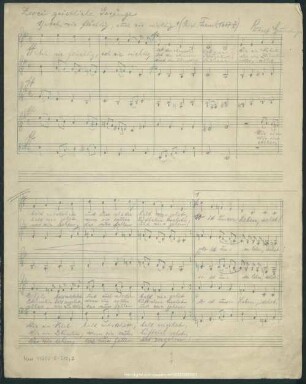 2 sacred songs - Mus.11302-E-510,2 : RMWV 32-33
