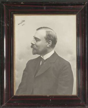 Porträt von Joachim Gans Edler zu Putlitz, Generalintendant des Königlichen Hoftheaters Stuttgart (1860-1922)