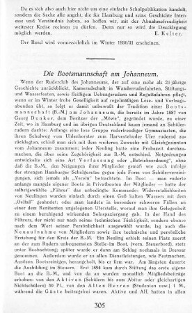 Die Bootsmannschaft am Johanneum.