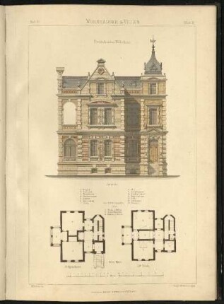 Blatt 10: Freistehendes Wohnhaus