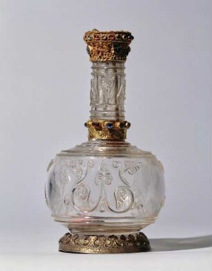 Fatimidische Kristallflasche, sogenanntes Hedwigsglas