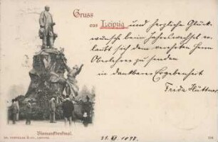 Gruss aus Leipzig: Bismarckdenkmal