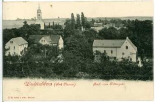 Wendischbora. Blick vom Rittergut
