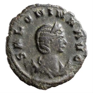 Münze, Antoninian, 260 - 268 n. Chr.