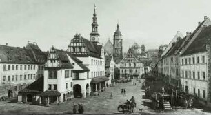 Der Marktplatz zu Pirna