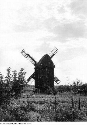 Bockwindmühle, Sachsen (vor 1945)