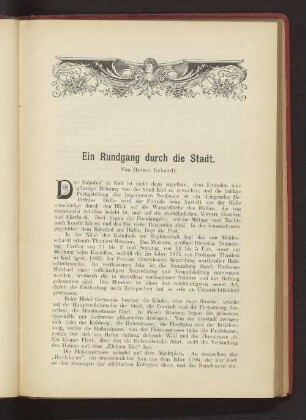 Ein Rundgang durch die Stadt.