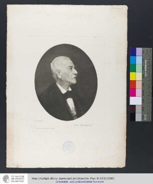 Jakob Burckhardt / Hans Lendorff pinx.