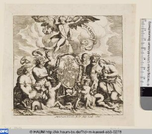 Iohann Wilhelm Bauren, Underschidliche Prospecten, Frontispiz
