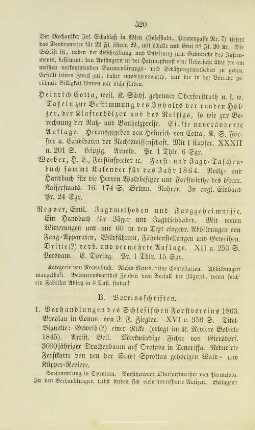 B. Vereinsschriften