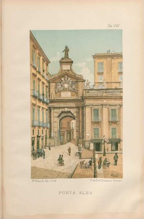 Tav. CIV. Porta Alba