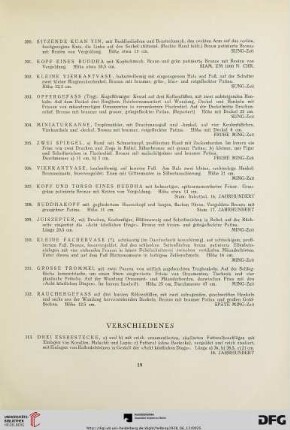 Verschiedenes (Nr. 313-329)