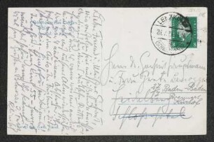 Brief von Irma Klimsch und Fritz Klimsch an Margarete Hauptmann und Gerhart Hauptmann