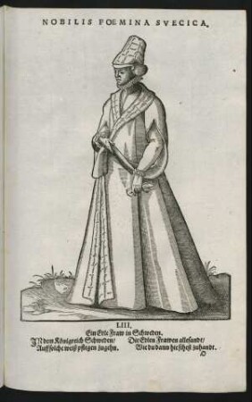 Nobilis Foemina Svecica.