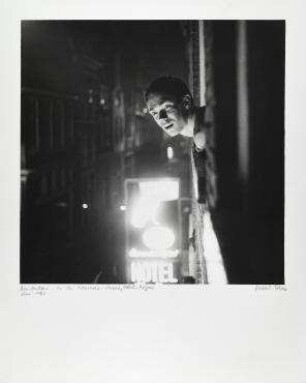Amsterdam - in the Marmoes Straat, Hotel Argos, um 1960