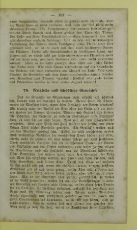 78. Nützliche und schädliche Gewächse
