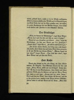 Der Briefträger