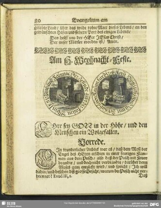 Am H. Weyhnacht-Feste