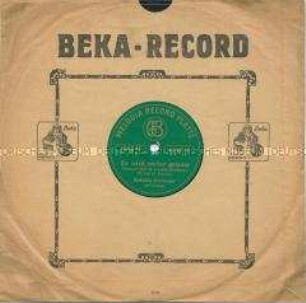 Beka Record-Plattenhülle
