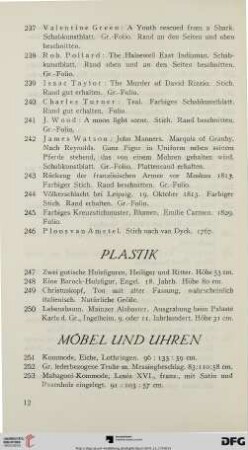 Plastik (Nr. 247-250)