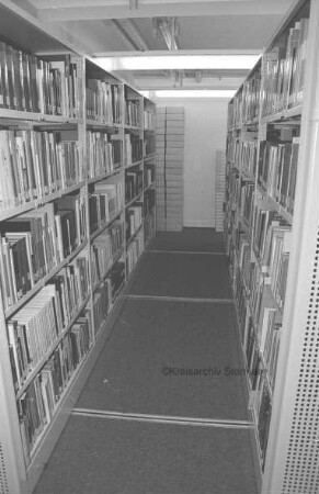 Kreisarchiv: Hauptmagazin: Bibliothek