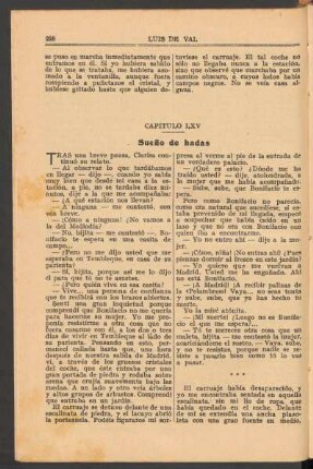 Capítulo LXV : Sueño de hadas