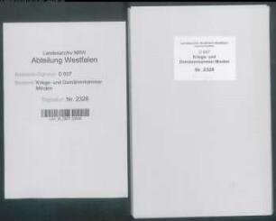 Revidierter neuer Ertrag des königlichen Amtes Limberg