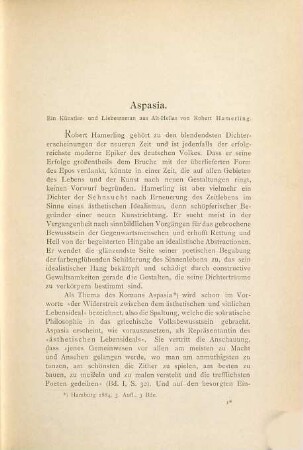 Literatur- und kunstkritische Studien : Beiträge zur Ästhetik der Dichtkunst und Malerei