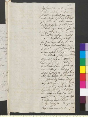 Brief von Kirms, Franz an Goethe, Johann Wolfgang von