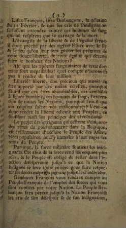 Concernant les Assemblées Primaires en Brabant après la scène tragique du 11 Février 1793, arrive à Mons en Heinaut