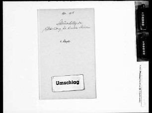 Steuerkollegium, Abteilung für direkte Steuern: Kanzlei (1900-1918)