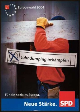 SPD, Europawahl 2004