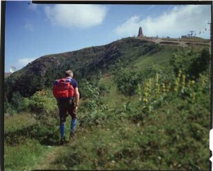 Wanderer am Feldberg