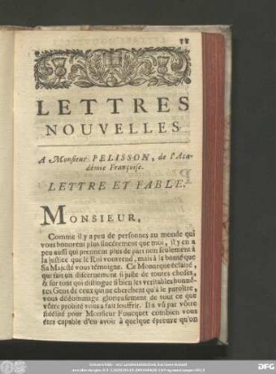 Lettres Nouvelles.