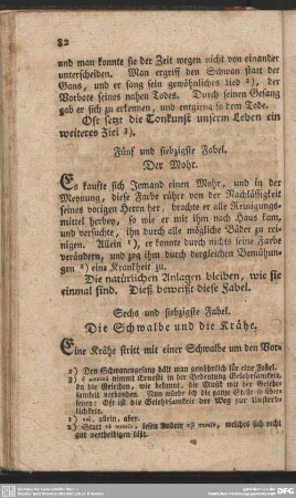 Fünf und siebzigste Fabel. Der Mohr