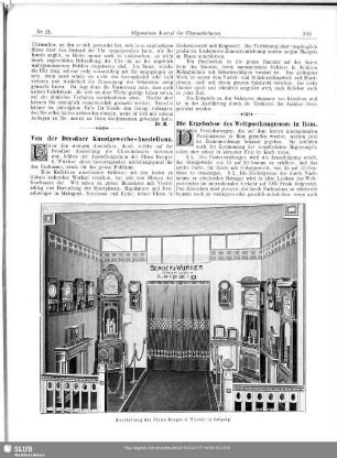 Von der Dresdner Kunstgewerbe-Ausstellung
