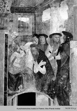 Szenen aus dem Leben des Heiligen Hieronymus : Szenen aus der römischen Vita des Heiligen