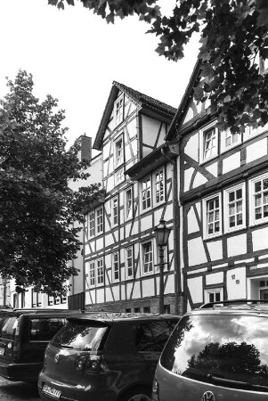 Wohnhaus (Wohnhaus, Fachwerk); Frankenberg, Obermarkt 19