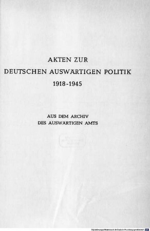 Akten zur deutschen auswärtigen Politik : 1918 - 1945 ; aus dem Archiv des Auswärtigen Amtes, B,13. 1925 - 1933 ; 3. September bis 31. Dezember 1929