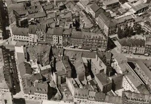 Luftbildaufnahmen von Karlsruhe. Innenstadt - Altstadt