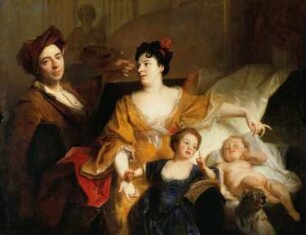 Selbstbildnis des Künstlers mit seiner Familie