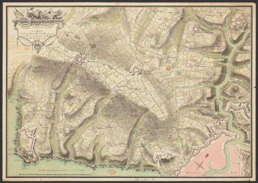 Carte du Camp-Retranché sous Recouvrance : éxécute en conséquence du Reglt. du Roi du 31.Xbre 1776-1779