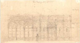 Gärtner, Friedrich von; München; Wittelsbacherpalast - Speisezimmer (Ansicht)