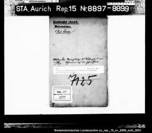 Die Beihilfe aus dem Fehnmeliorationsfonds zur Verbesserung der Abwässerung des Uhlenmoors